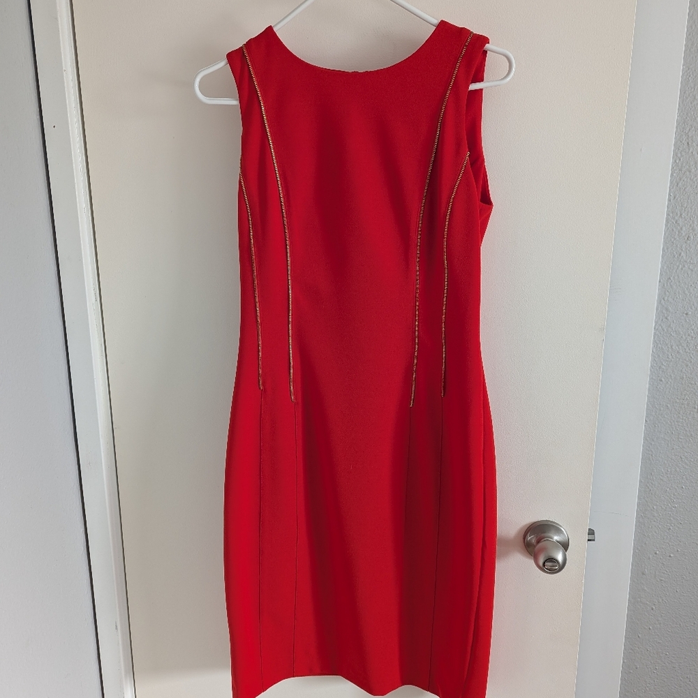 Calvin Klein zipper dress